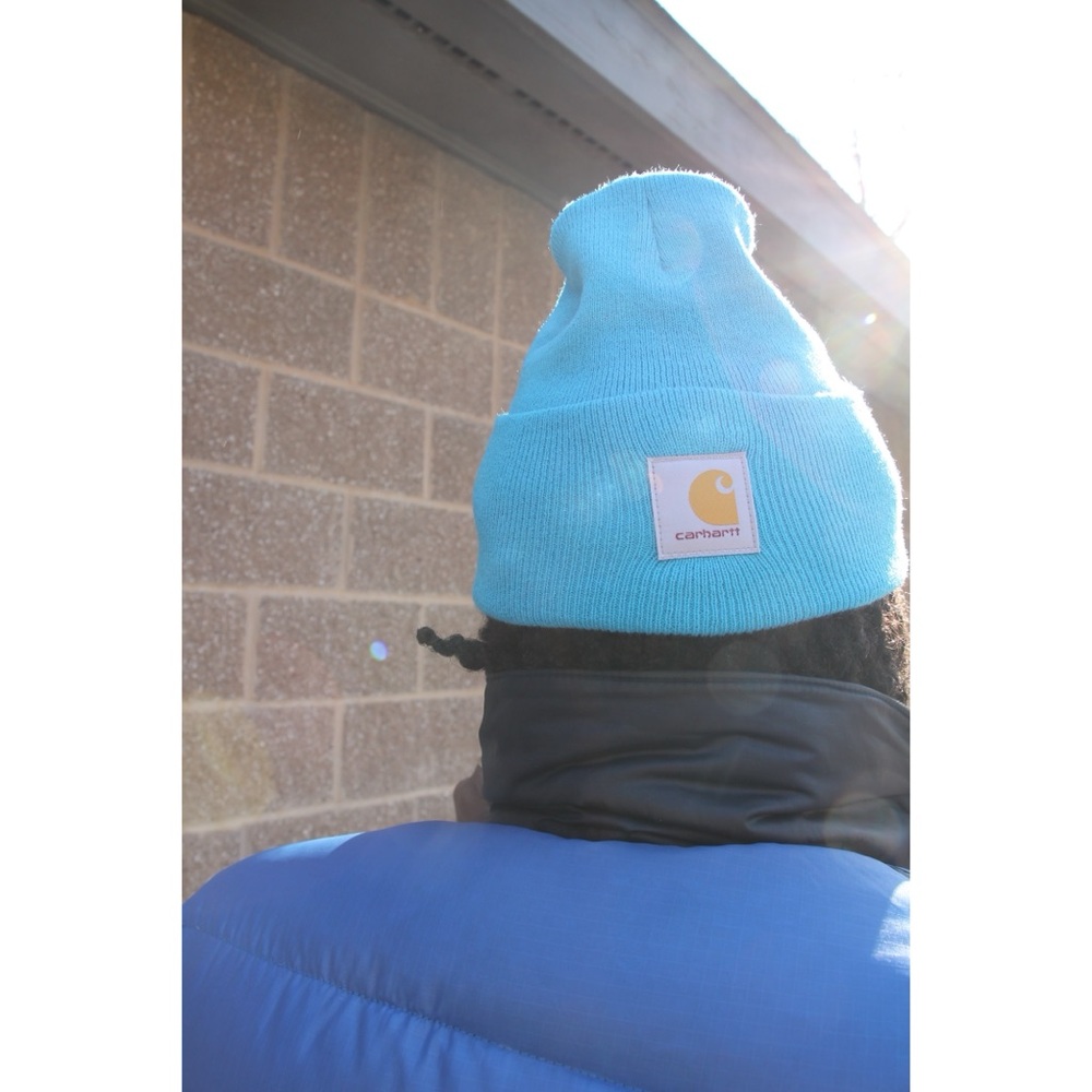 Carhartt Bright Blue Knit Beanie #toboggan